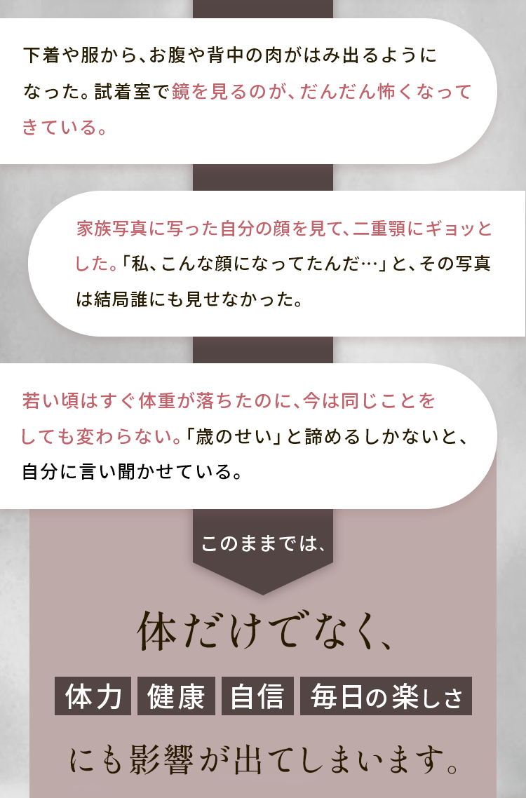 体力や健康、自信への影響